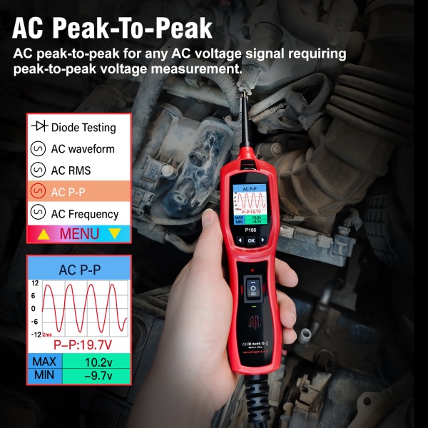 P180 Circuit tester  with Broken Wire Finder