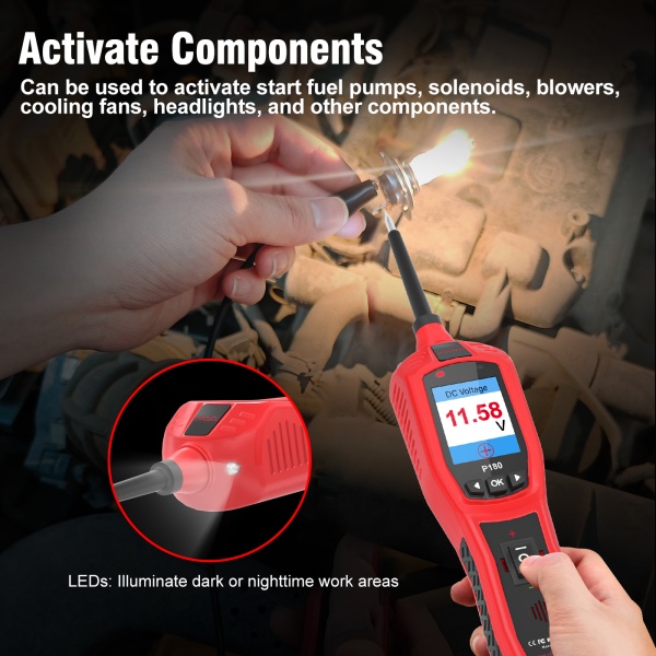 P180 Circuit tester  with Broken Wire Finder