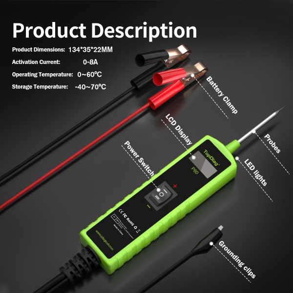 P60 Automotive Electrical Circuit Tester