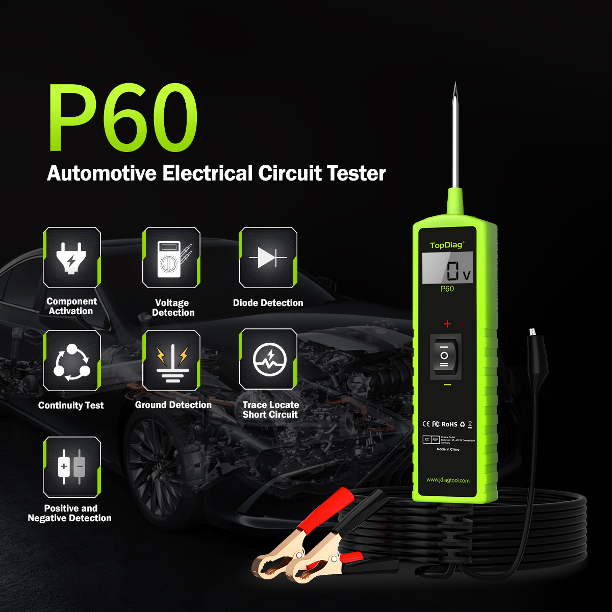 P60 Automotive Electrical Circuit Tester